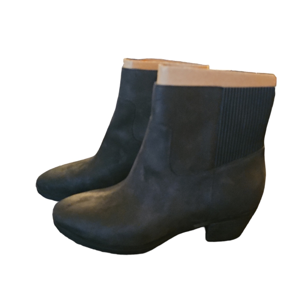Vionic Shantelle black ankle boots new with tags booties sz 10 waterproof - Picture 3 of 9